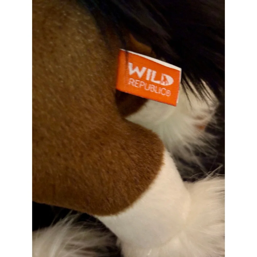 Wild Republic Bud Clydesdale Horse Plush Brown White Standing Stuffed Animal 11